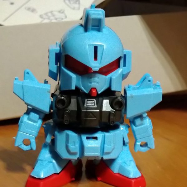 武者ブールーガンダム　（５分素組み）