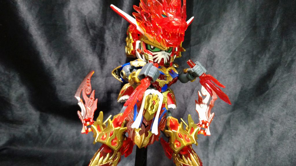 前回作成の輝龍頑駄無との武器交換時の短剣!おゆまるで形どってレジンで作成、持ち手はやっぱりランナーから