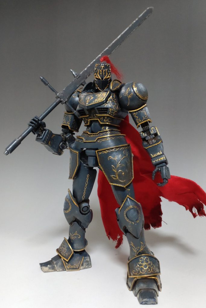 以上です。しかし、やはりここの皆さんの作品と比べて筆塗りのクオリティは見劣りするので次からはエアブラシを使いたいですね。ご覧いただきありがとうございました！