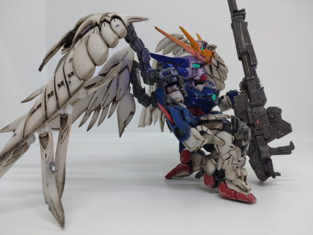 可動域も良好!!さすが小さくてもMG!