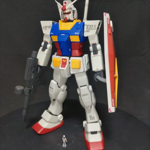 ガンダムベース限定MGRX-78-2ガンダムアニメカラー