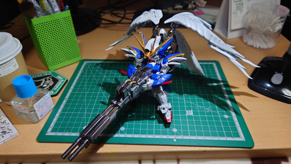 迫力あるポージングも可能