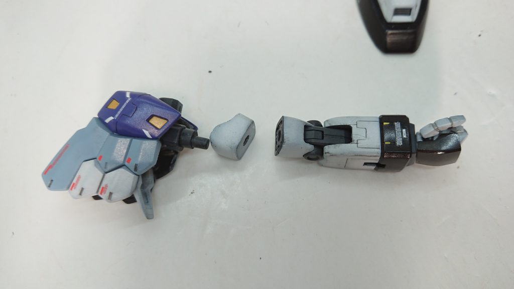 腕太さを維持と可動域を考えて分割