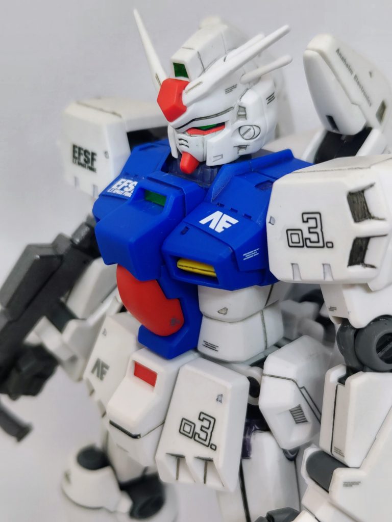 頭部は前後はめ込みなんですが意外にも段落ち処理がされていたのでそのままです。