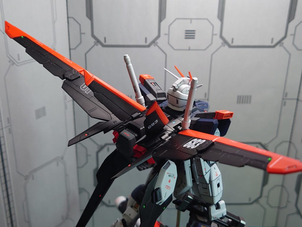 インパルスの羽は出来が良いのでほぼ無加工ですw