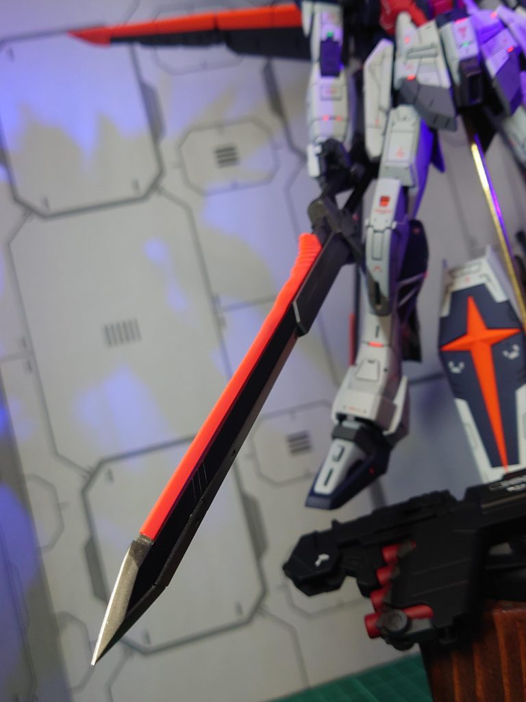 ソードは長すぎで嫌なので通常サイズくらいにカスタム