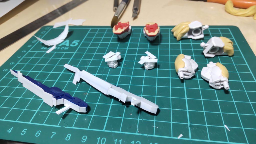 あとはSDEXならではの肉抜き埋めやらツイバスの分割なんかに時間を取られ、結局2ヶ月近くかかってしまいました。