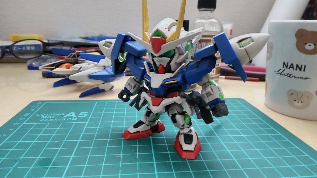 そんな訳でGNソードⅢ付きのBB戦士00ライザーでした。次回こそは少し肩の力を抜いて作ろうと思います。