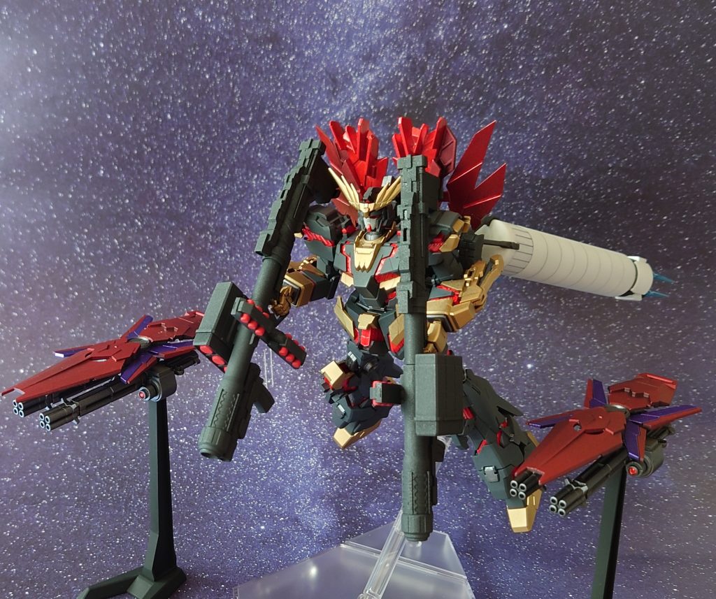 別装備バージョン、こちらはダブルバズーカで。