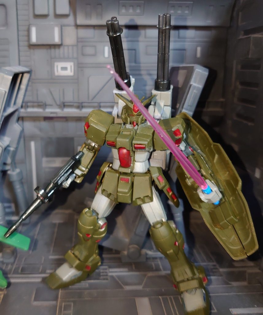 ヴァリアブルポッドは無改造で03Sのパック両側ブースター部と差し替え可能