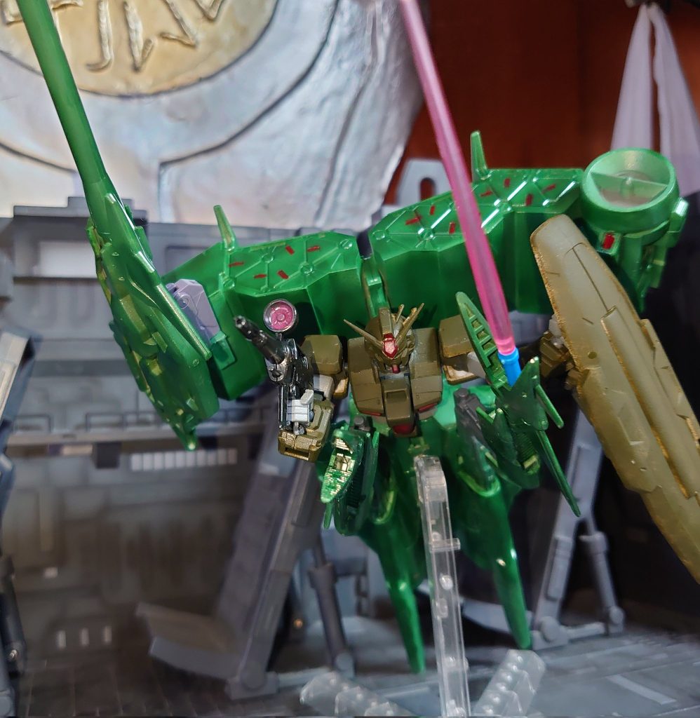 Gデンドロビウム&GP03S拠点強襲装備–5枚目/制作者：アレス