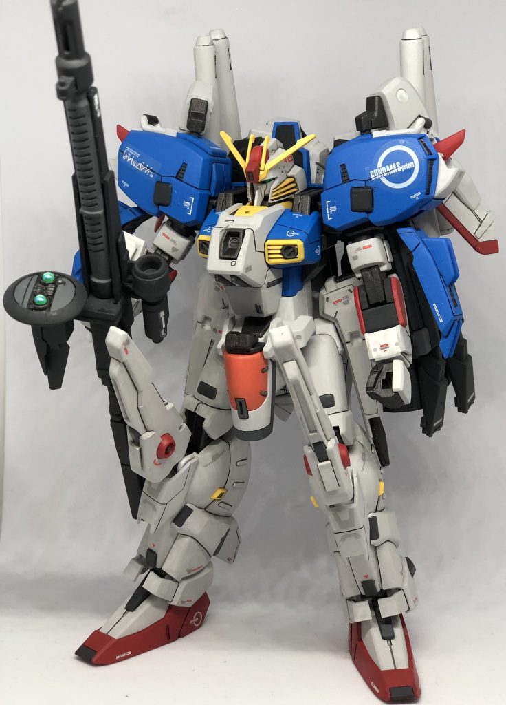 HG Ex-Sガンダム アクリジョン筆塗