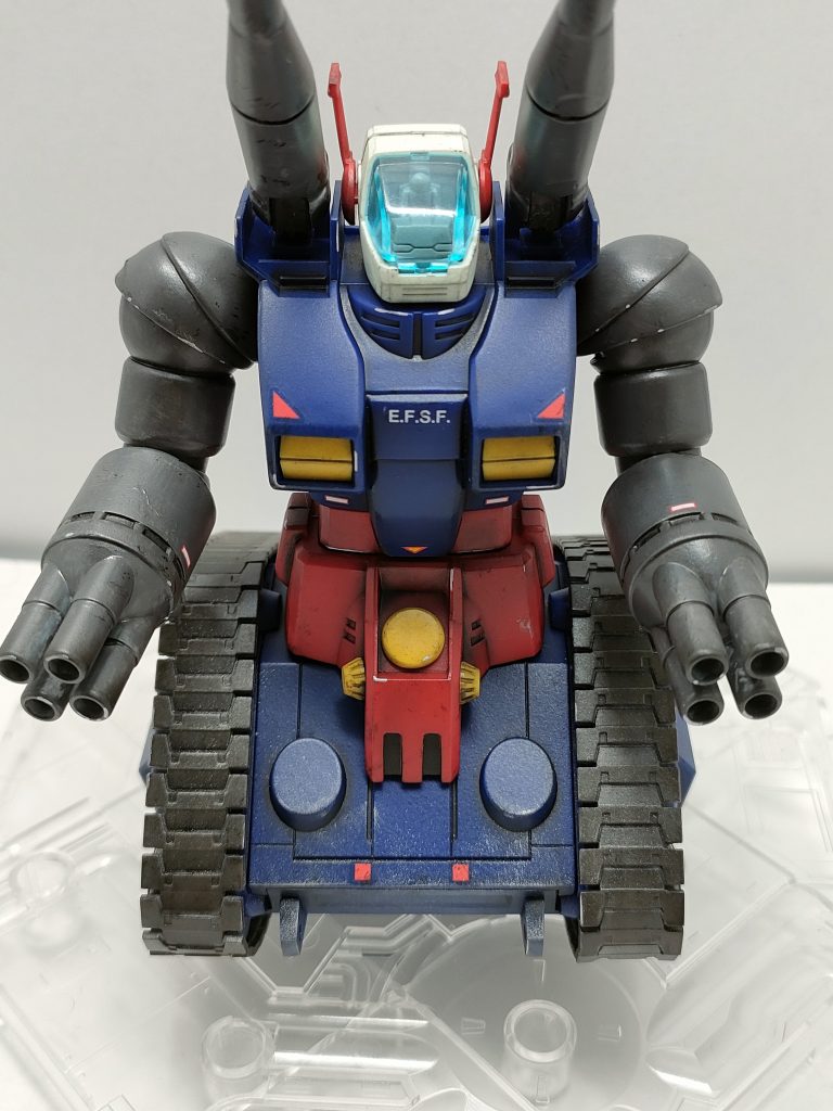 デカールは控えめに。ウェザリングも控えめに。