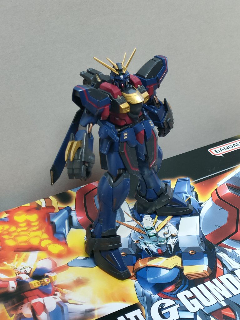 ゴッドガンダム_ティターンズカラー–2枚目/制作者:Washitarou
