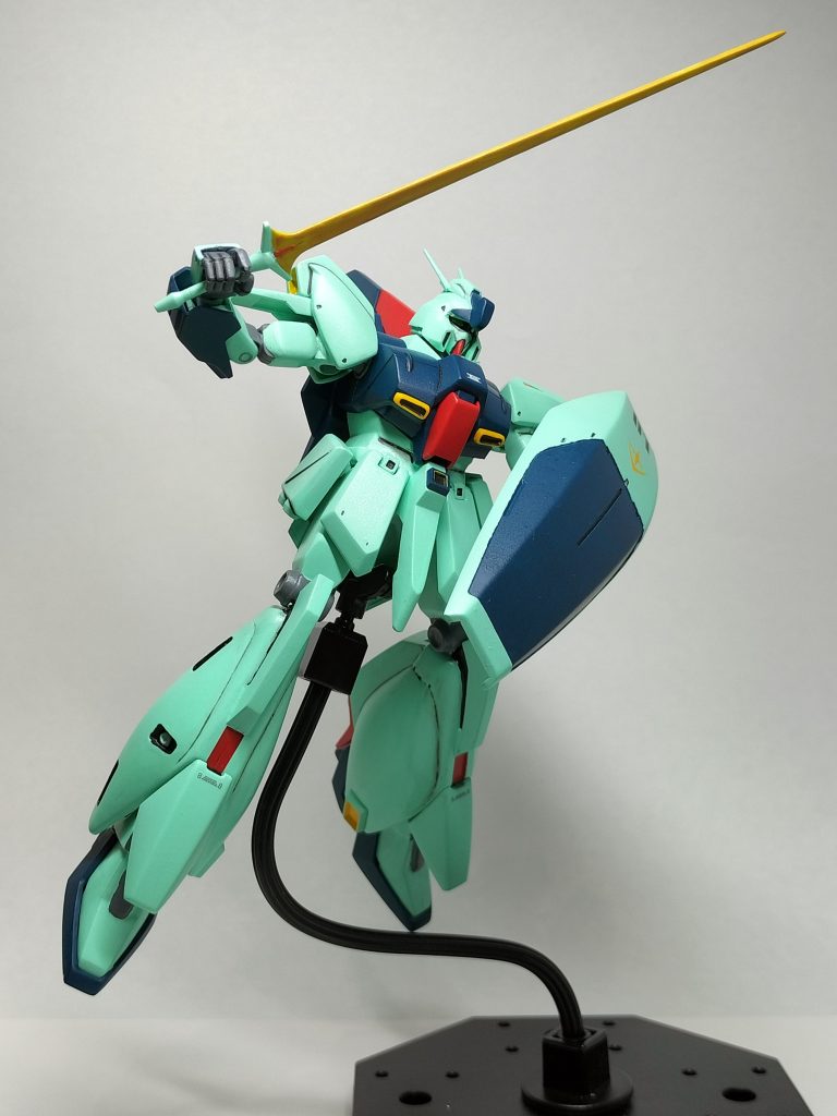 可動指は保持力がキツイ(gundam-kao4)
