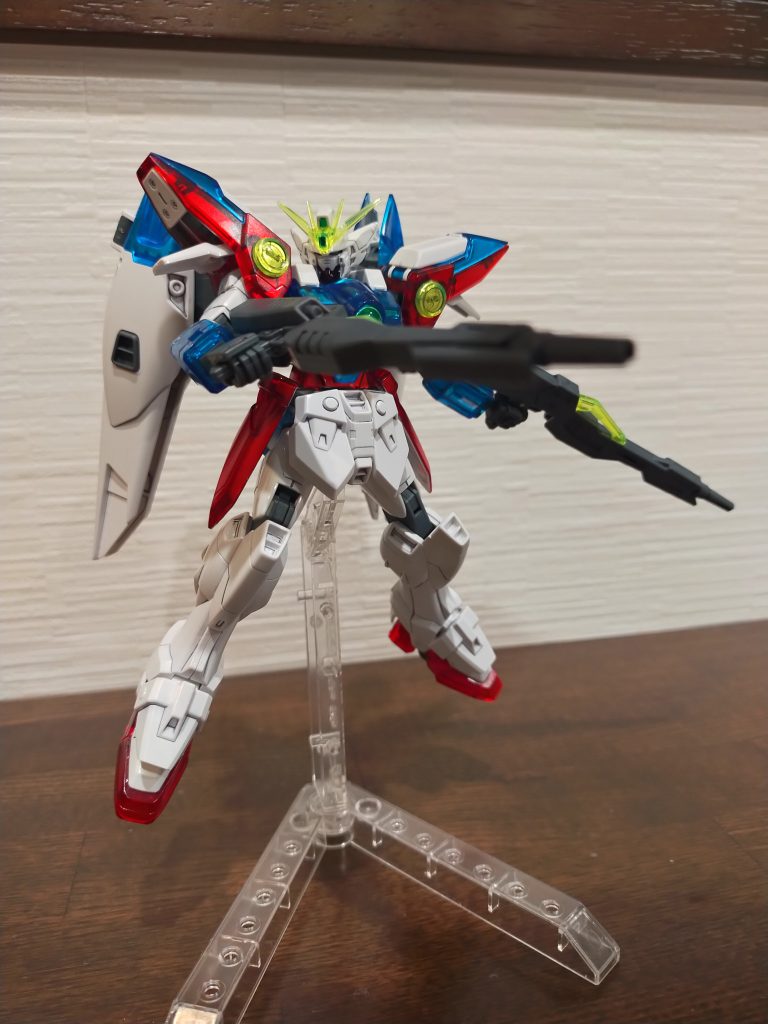 初投稿！ウイングガンダムゼロ ソリッドクリア！！–4枚目/制作者：maki-v