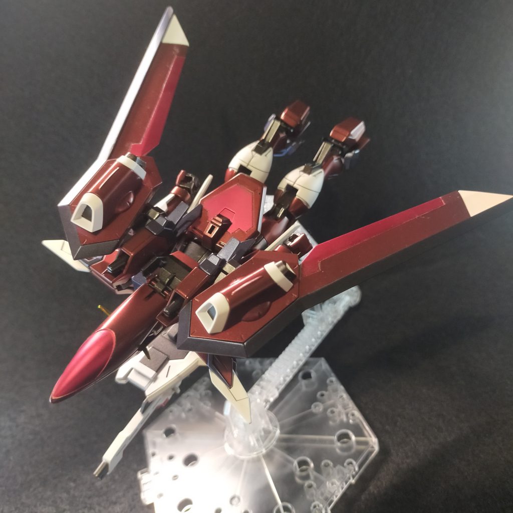 HGイモータルジャスティスガンダム–2枚目/制作者：いろとり