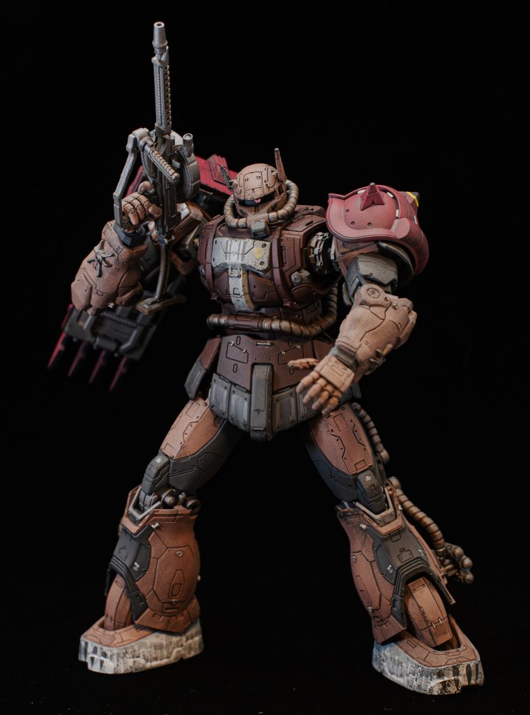 HG ザクII F型 ソラリ機 (復讐のレクイエム)–4枚目/制作者：akiras