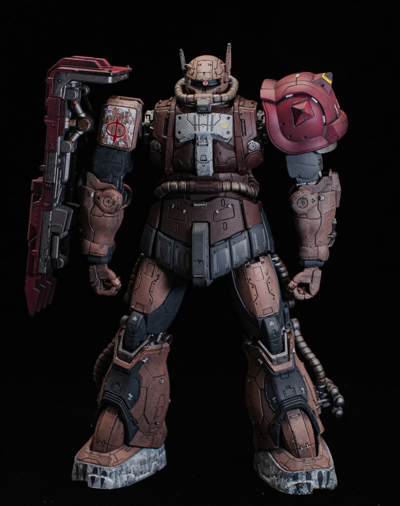 HG ザクII F型 ソラリ機 (復讐のレクイエム)–2枚目/制作者：akiras