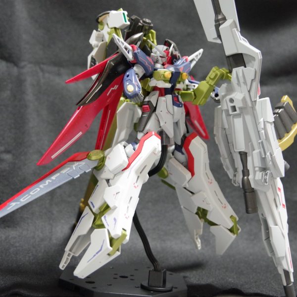 デスティニーガンダムSpecII&ゼウスシルエット