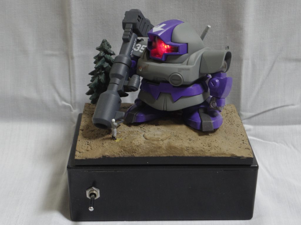 過電圧でLEDが壊れてぼんやりとしか光らなくなったけどたまたま丁度良い明るさだった