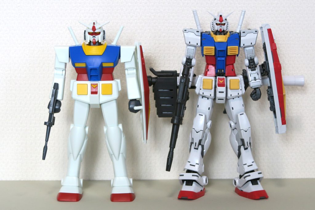RG Ver2.0と並んで記念撮影