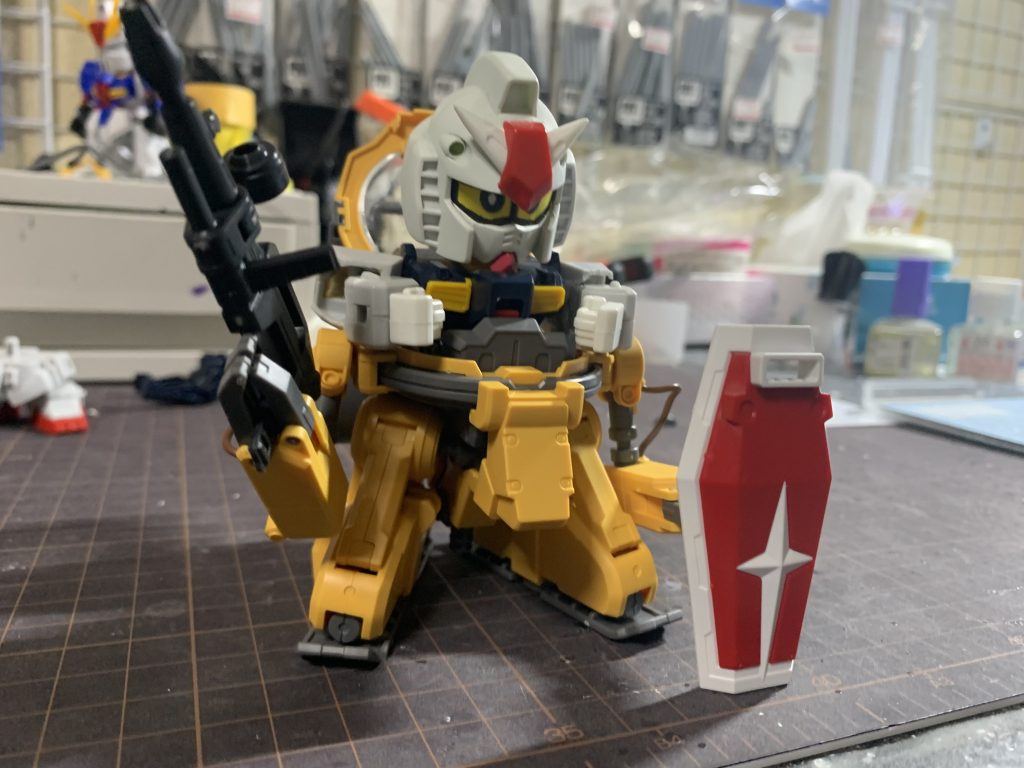 BB戦士ガンダムMk-II＋FA Mk-II風トロハチ–3枚目/制作者：ミヤさん
