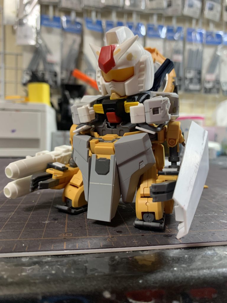 BB戦士ガンダムMk-II＋FA Mk-II風トロハチ–5枚目/制作者：ミヤさん