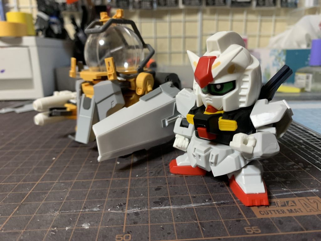 BB戦士ガンダムMk-II＋FA Mk-II風トロハチ–6枚目/制作者：ミヤさん