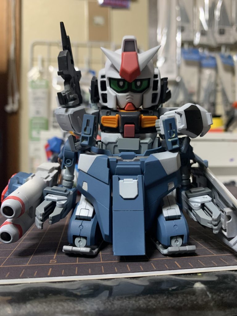 BB戦士ガンダムMk-II＋FA Mk-II風トロハチ–8枚目/制作者：ミヤさん