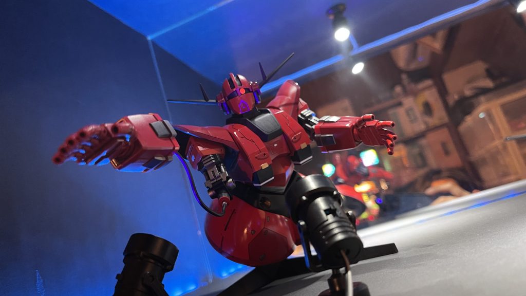 ではご紹介します。うちのオカンです!ジオンの亡霊?いいえ。オカンの亡霊です。