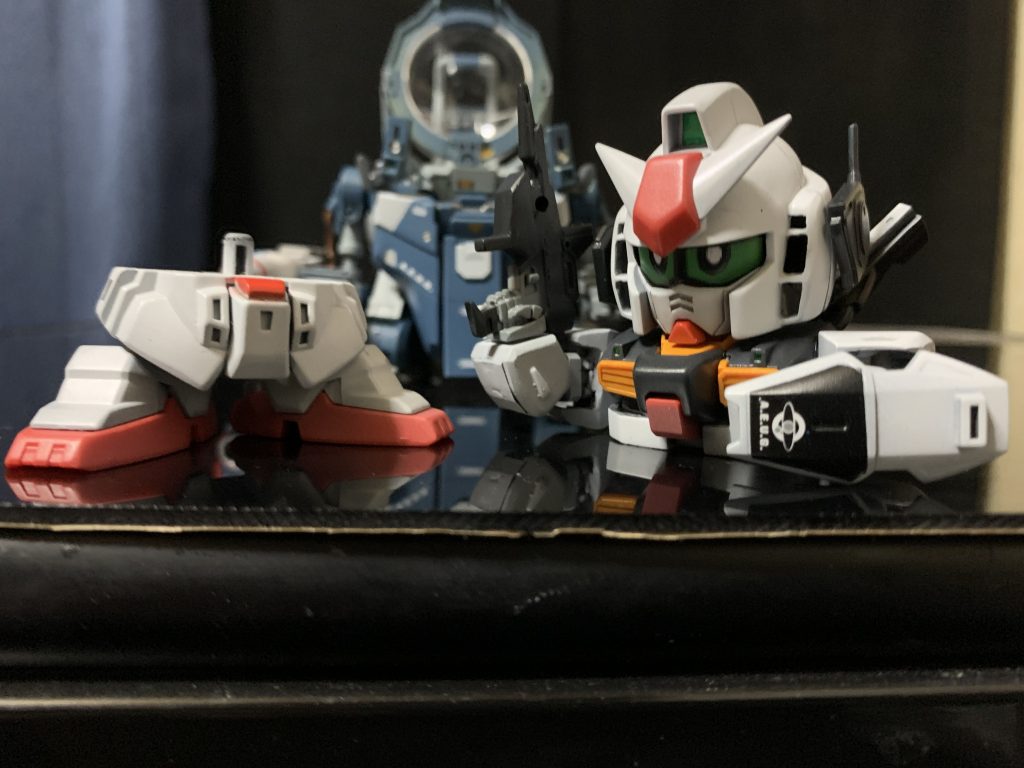 BB戦士ガンダムMk-II＋FA Mk-II風トロハチ–4枚目/制作者：ミヤさん