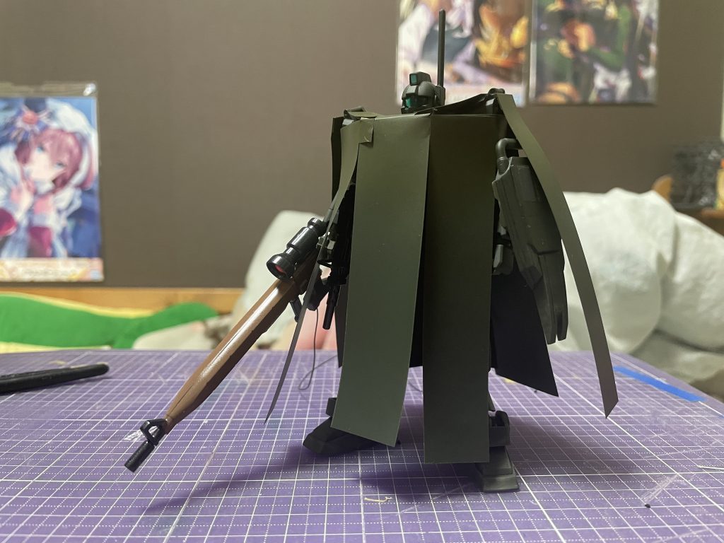 ギリースーツ装備(フロント)