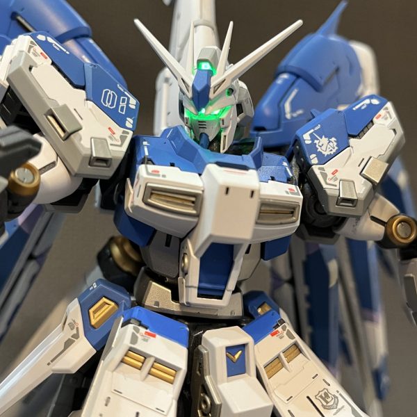 02 Hi-νガンダム　ツインアイ電飾