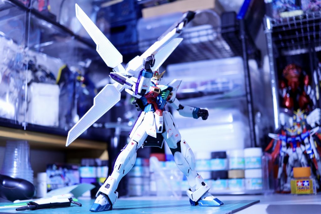 サテライトキャノン展開前面から。