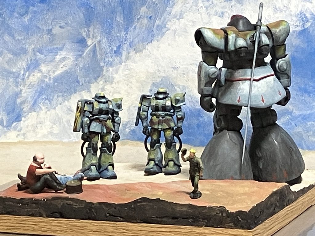 熱砂の機甲兵–2枚目/制作者：@kjymkw