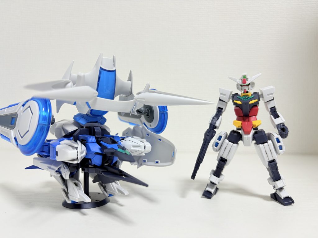 コアガンダムとパーフェクト・アースパックです！