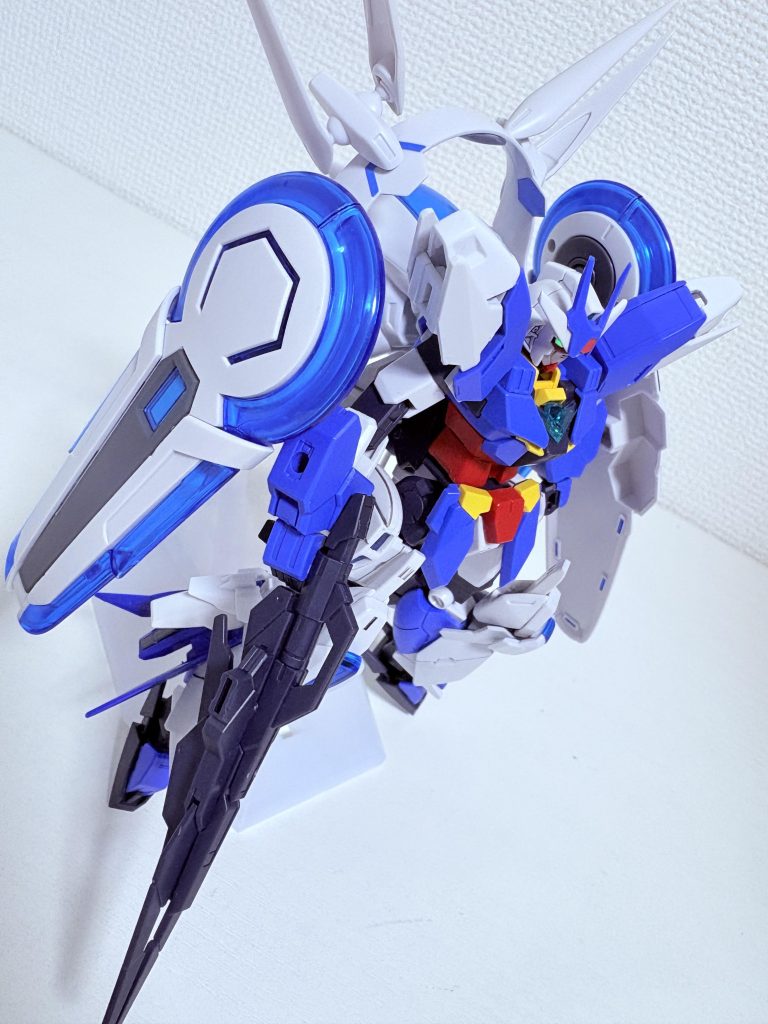 最後にベストショット！ということで、パーフェクト・アースリィガンダムでした！良ければこれ以外の作品もお願いします！今年もこんな感じでミキシング中心であげていきます！よろしければいいねお願いします！皆様もいいガンプラライフを！