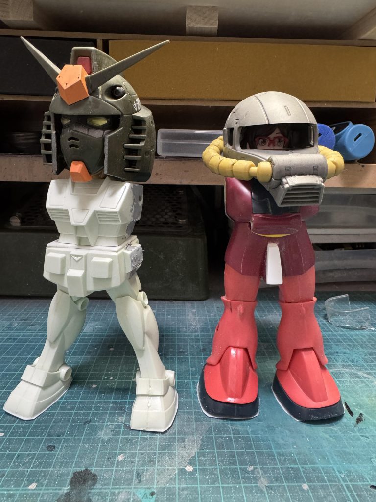 フミナパイセンのコスプレガンダムRX-78-237–9枚目/制作者：しんきち