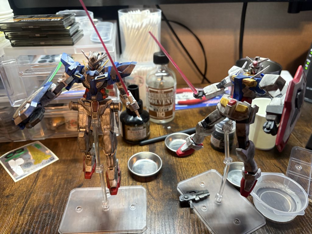 ガンダムエクシアリペアⅡ 部分塗装シリーズ6–5枚目/制作者：かぴー