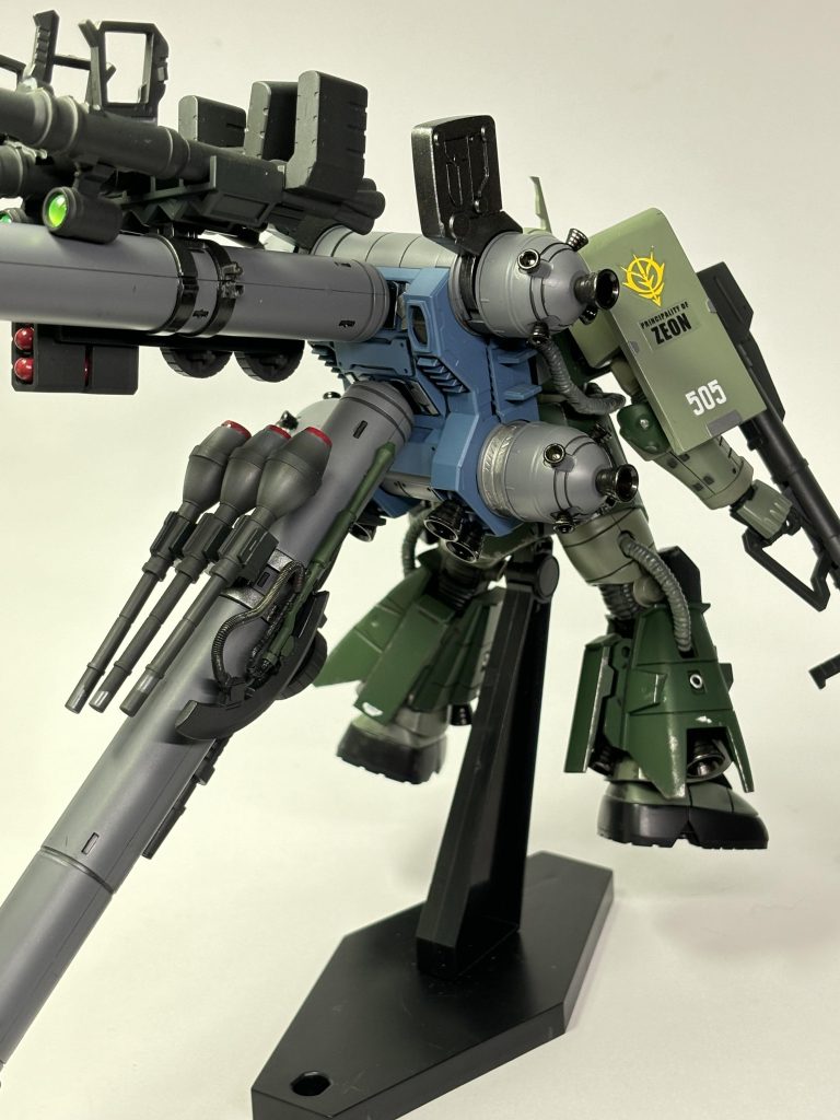 高機動型ザク(サイコザク改造)–3枚目/制作者:ぽちょむきん