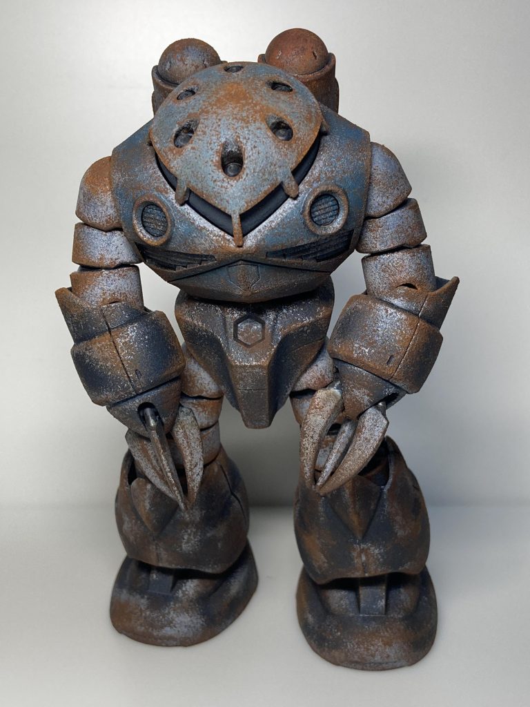 ズゴック　錆塗装–2枚目/制作者：へんずつう