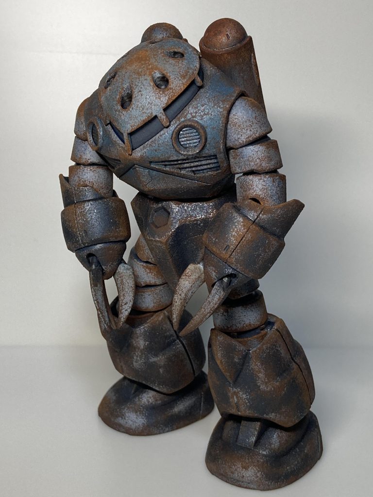 ズゴック　錆塗装–3枚目/制作者：へんずつう