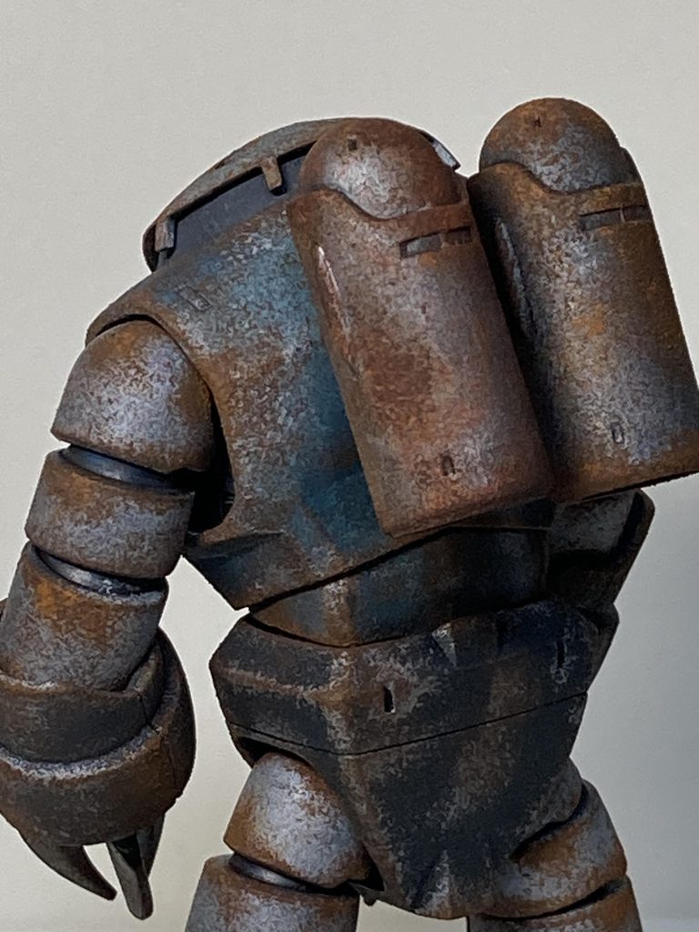 ズゴック　錆塗装–2枚目/制作者：へんずつう