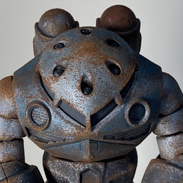 ズゴック　錆塗装