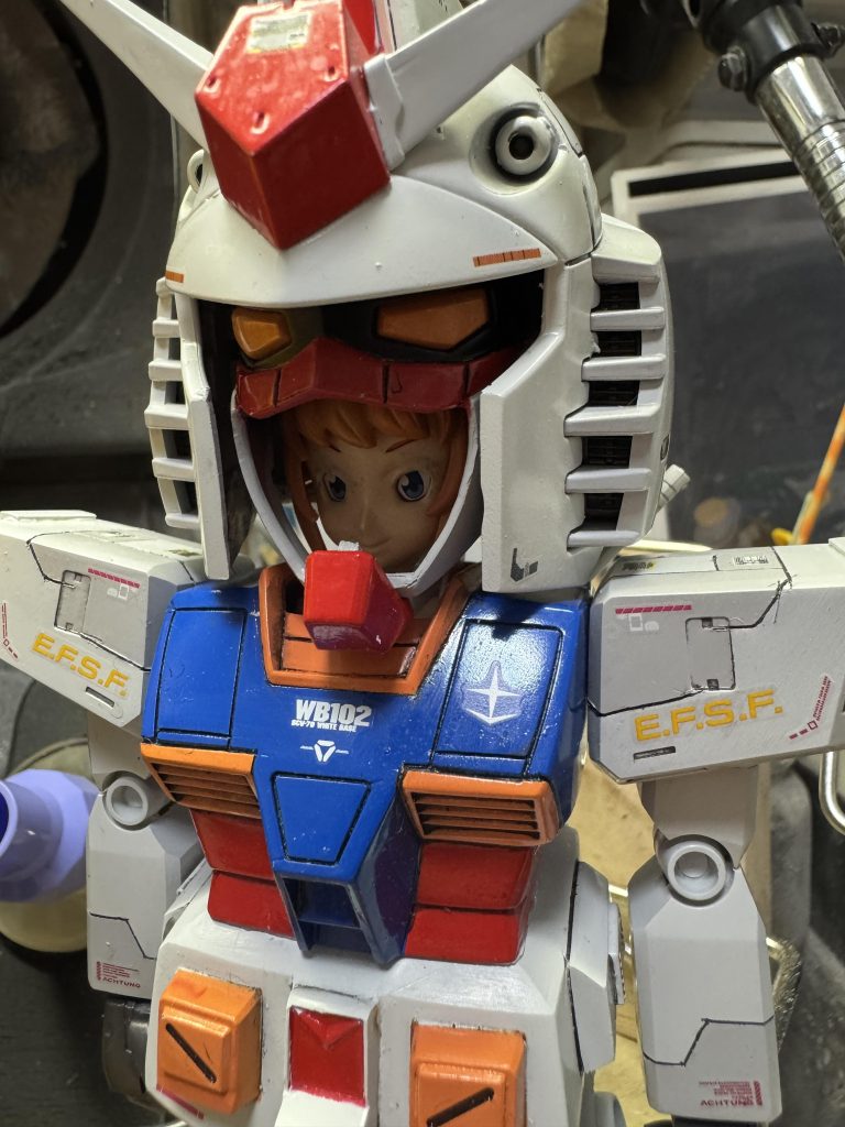 フミナパイセンのコスプレガンダムRX-78-237–2枚目/制作者：しんきち