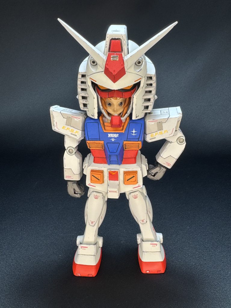 フミナパイセンのコスプレガンダムRX-78-237