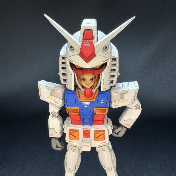 フミナパイセンのコスプレガンダムRX-78-237