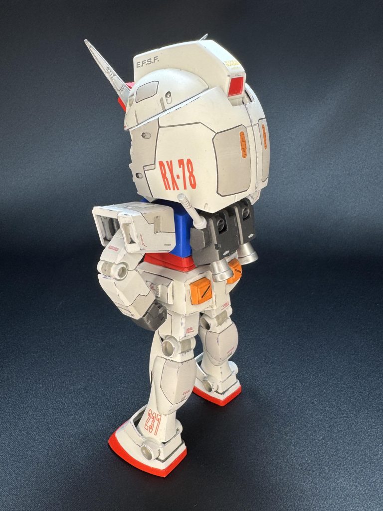フミナパイセンのコスプレガンダムRX-78-237–4枚目/制作者：しんきち