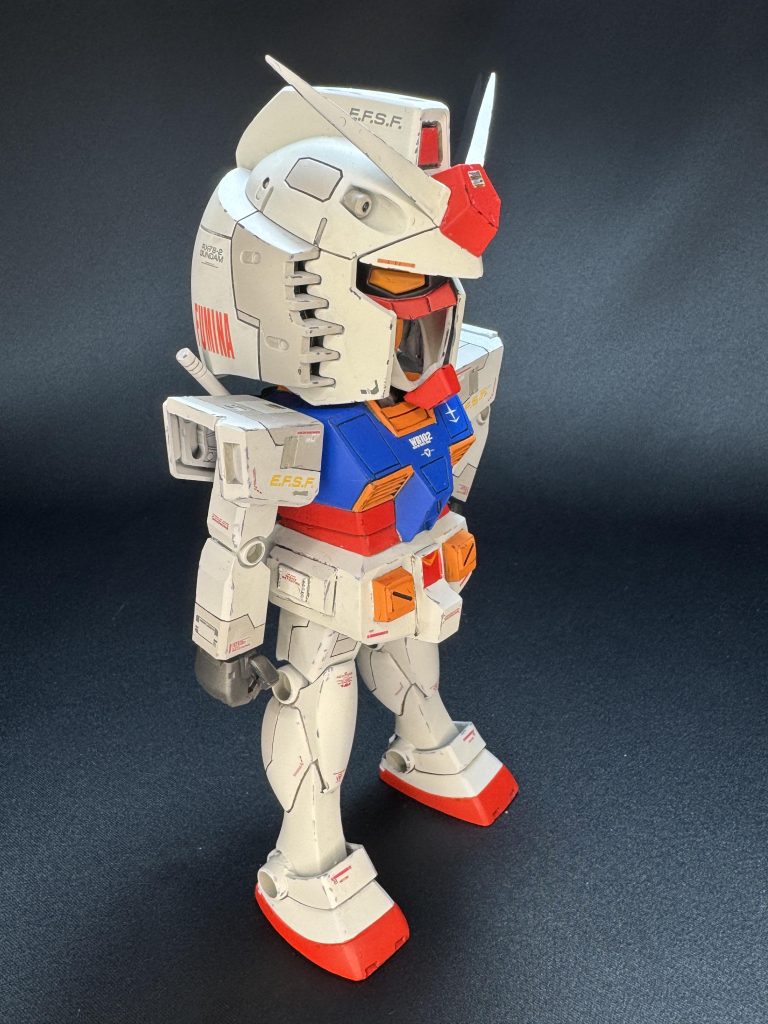 フミナパイセンのコスプレガンダムRX-78-237–3枚目/制作者：しんきち
